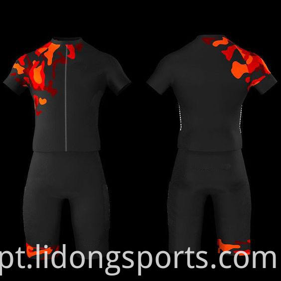 Jersey de ciclismo OEM, desgaste de ciclismo esportivo, ciclismo de traje de pele de camisa de camisa de camisa para homens